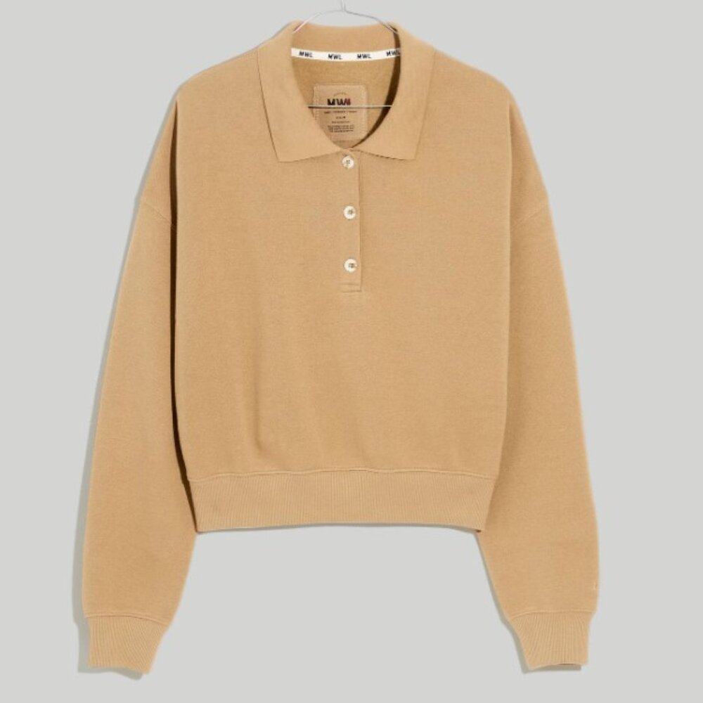 MWL Betterterry Cropped Polo Shirt